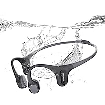 Mojawa run plus bone conduction open ear ip headphones with bluetooth voice assistant and gb mp storage for outdoor sports black electronics
