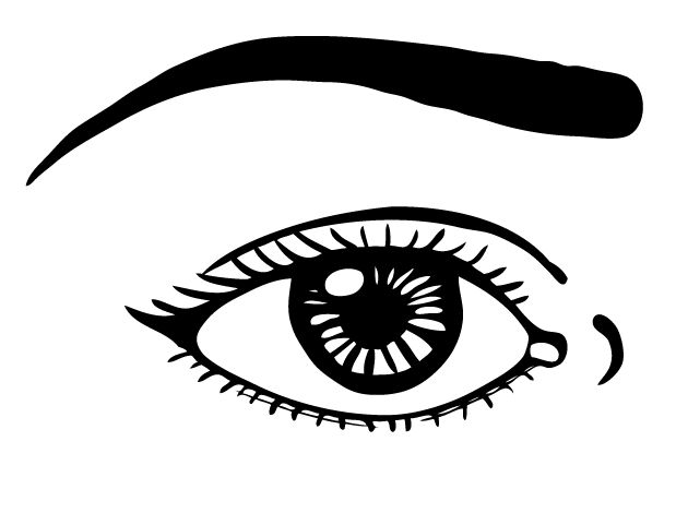 Dibujos de ojos para colorear