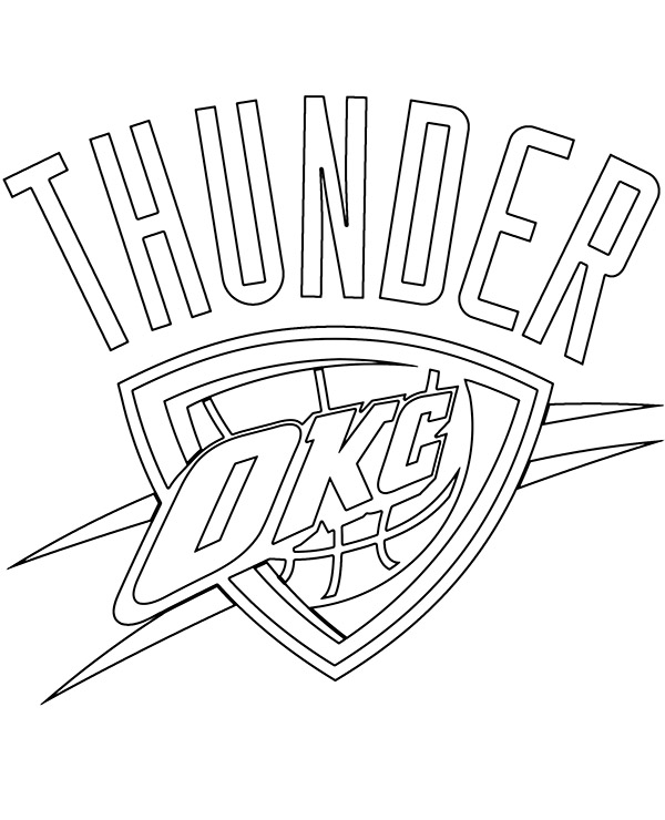 Printable oklahoma city thunder logo