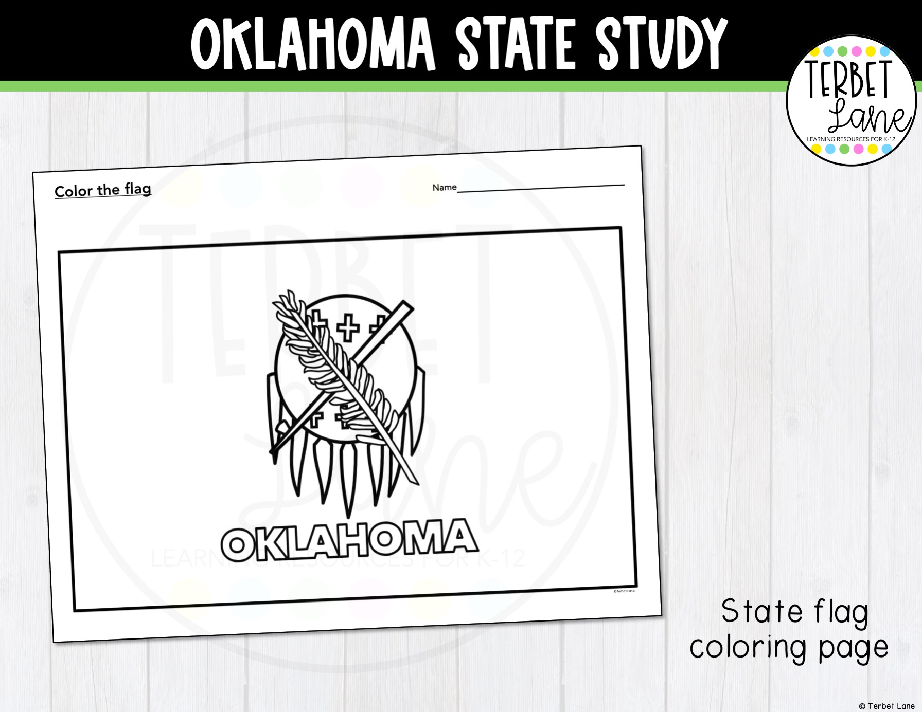 Oklahoma state study with qr codes made by teachers
