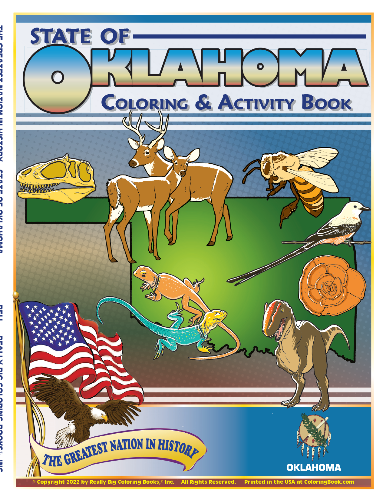 Oklahoma state coloring book
