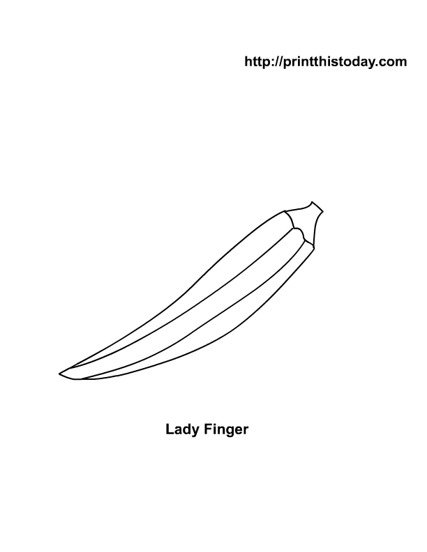 Printable vegetables coloring pages free