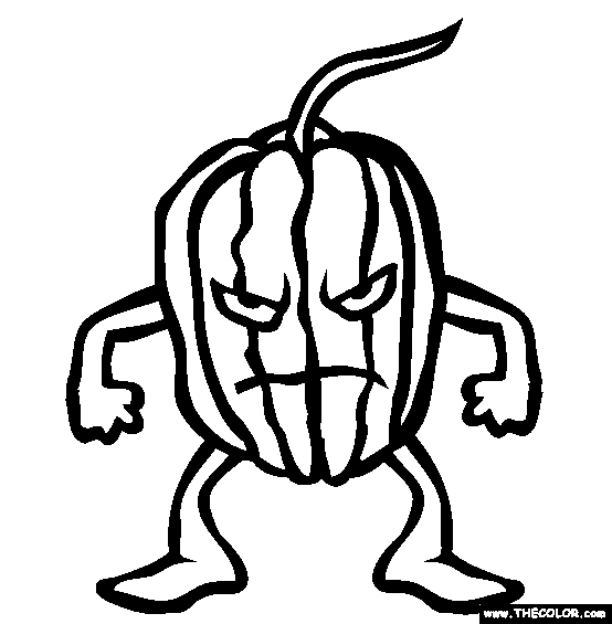 Vegetables online coloring pages