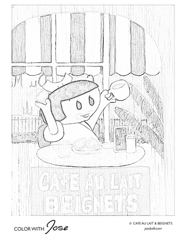 Coloring pages â jose balli new orleans