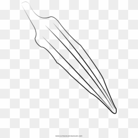 Okra coloring page