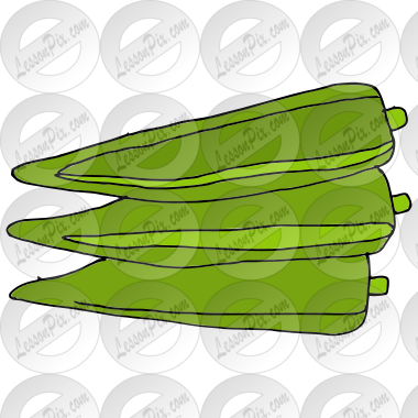 Lady finger clipart coloring pages vegetable coloring pages