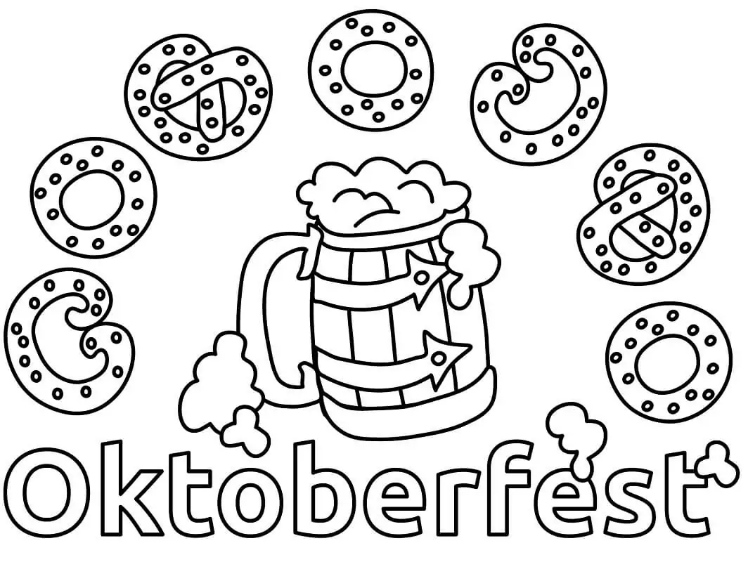 Oktoberfest malvorlagen