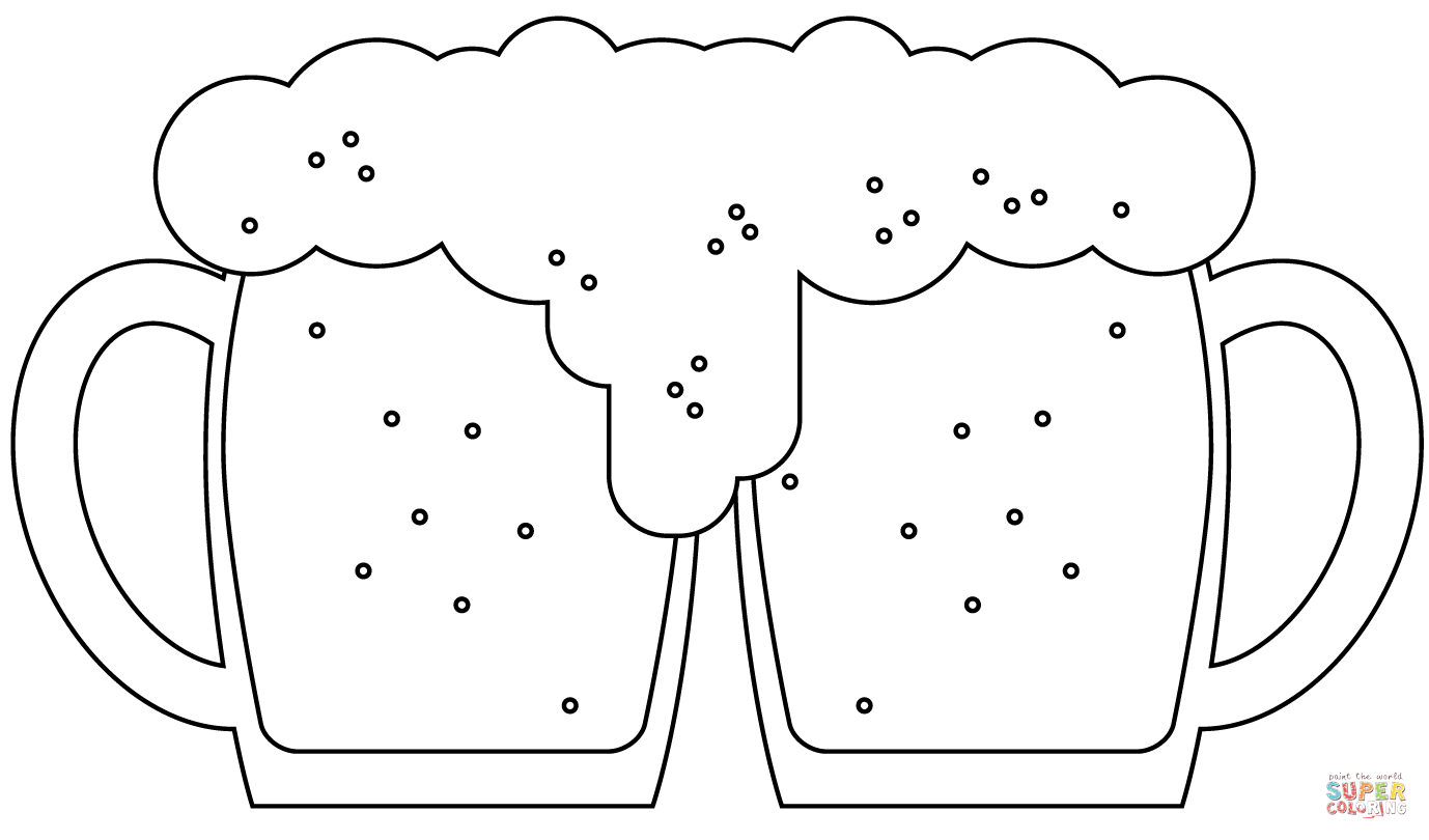 Oktoberfest coloring page free printable coloring pages