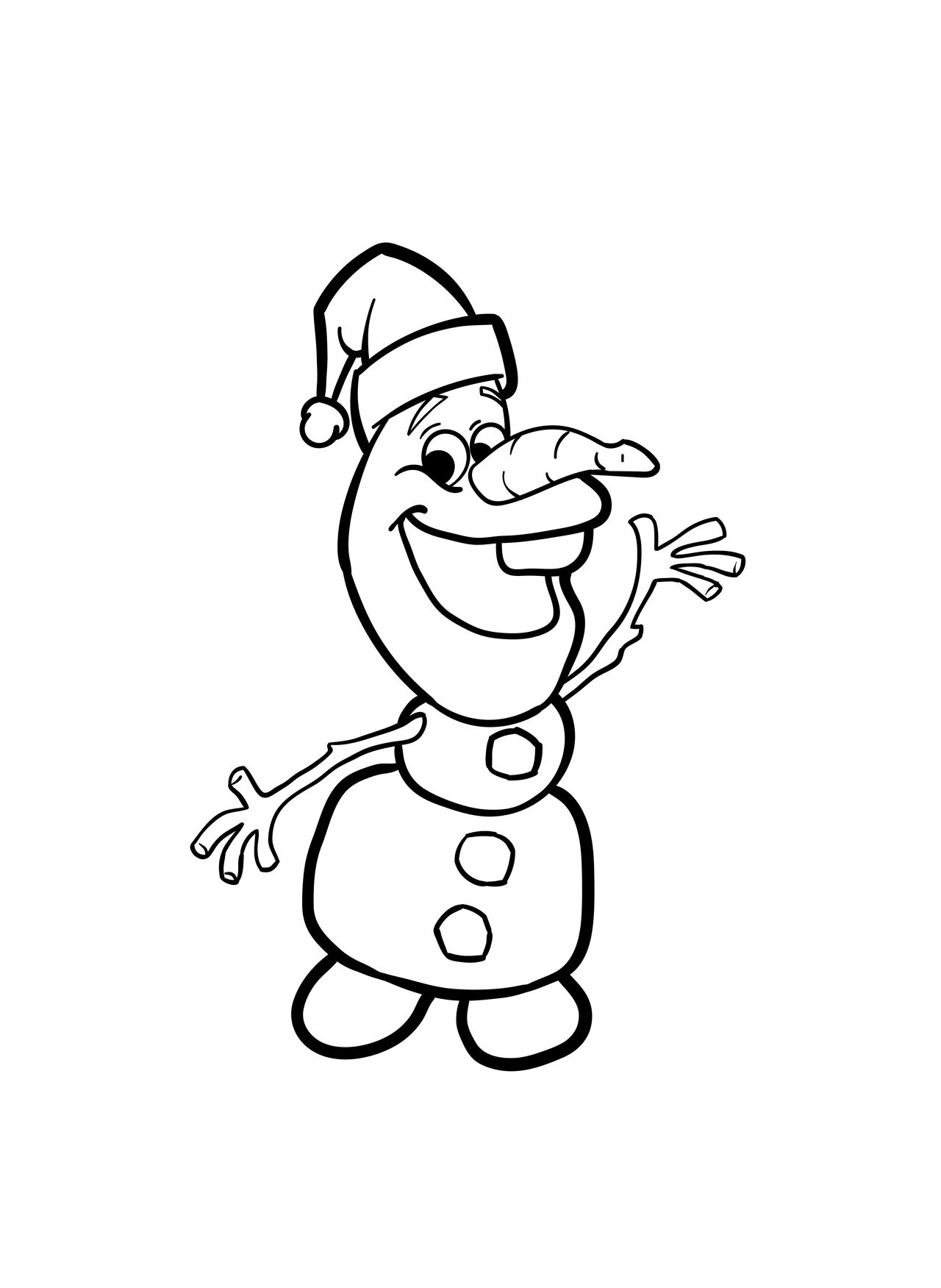 Olaf coloring pages by coloringpageswk on