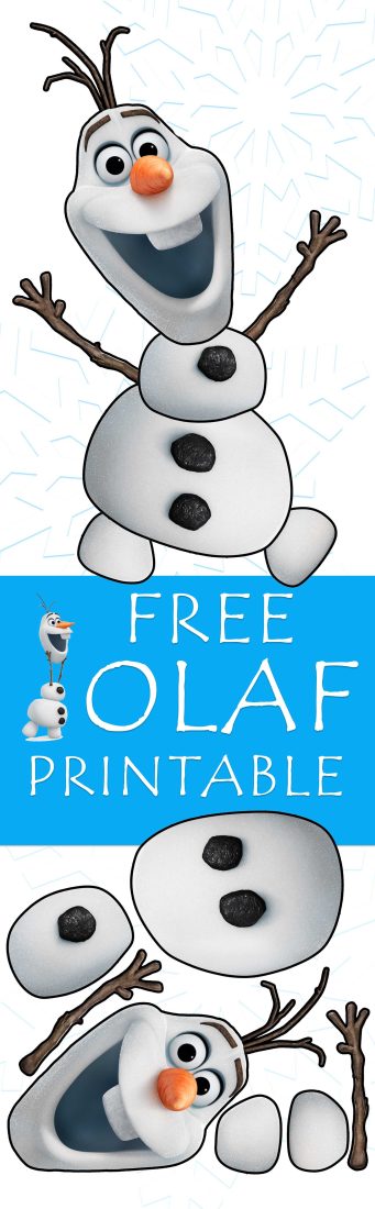 Olaf printable from disney frozen
