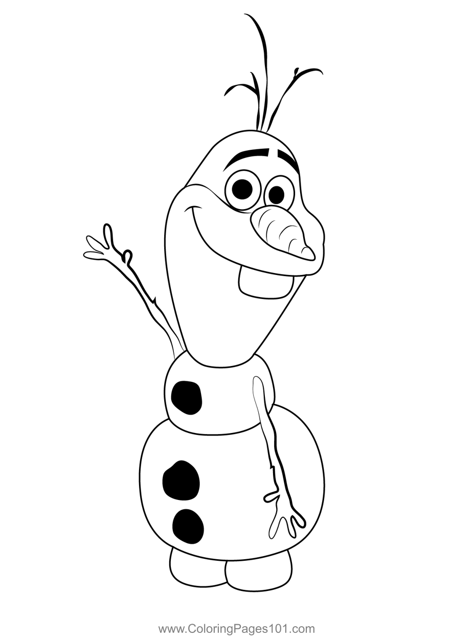 Funny olaf coloring page frozen coloring pages coloring pages olaf drawing