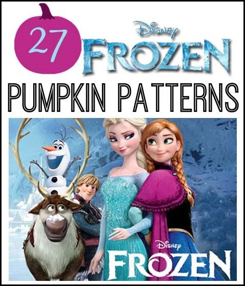 Frozen pumpkin patterns all things thrifty