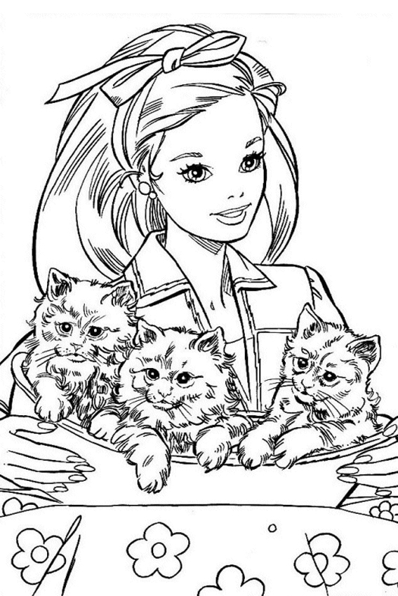 Barbie coloring pages overview with great barbie sheets
