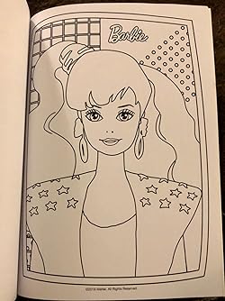 Bendon barbie coloring activity book barbie advanced toys games