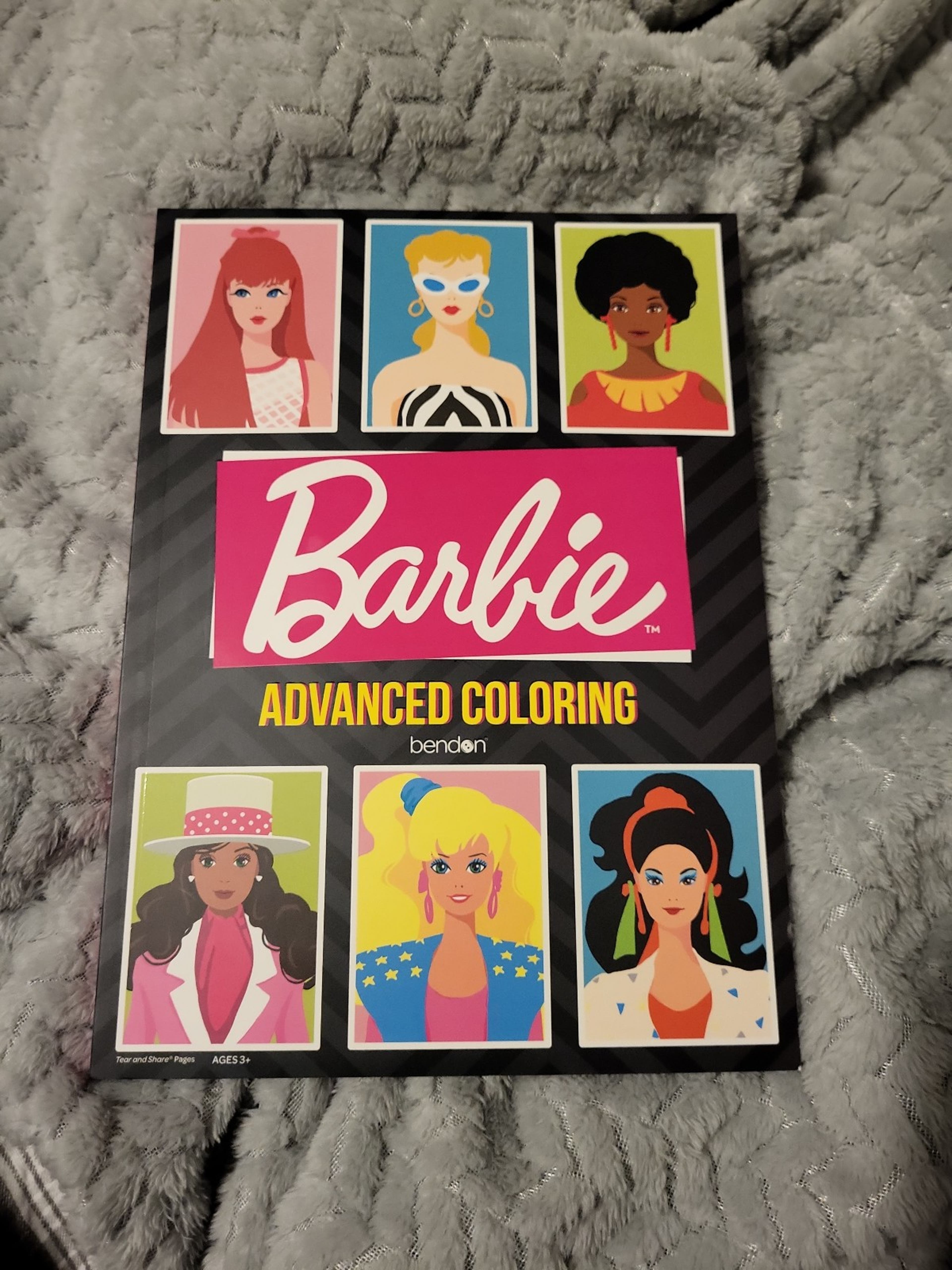 Barbie drawing coloring