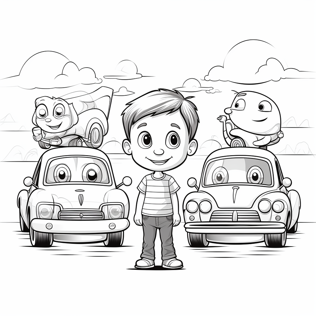 Cars coloring pages