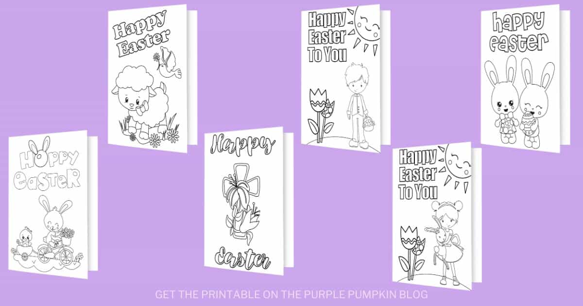 Free printable easter cards to lor fun easter activities for kids
