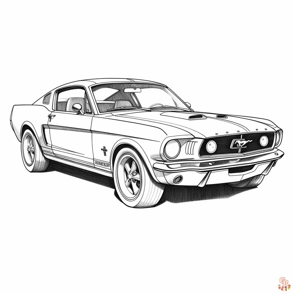 Printable ford coloring pages free for kids and adults