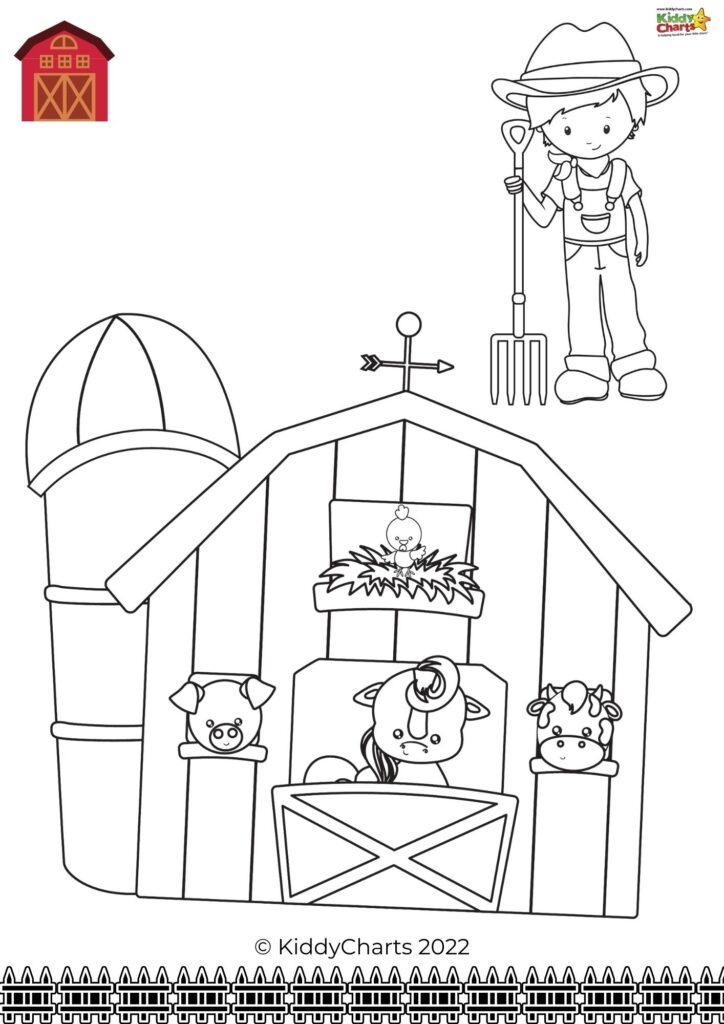 Nursery rhyme coloring old macdonald had a farm