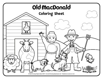 Coloring in sheet