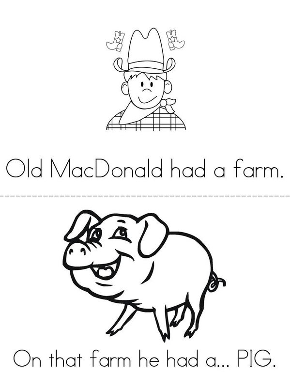 Old macdonald book