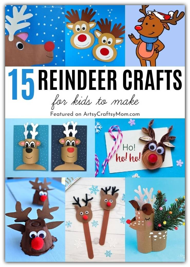 Remarkable reindeer crafts for kids
