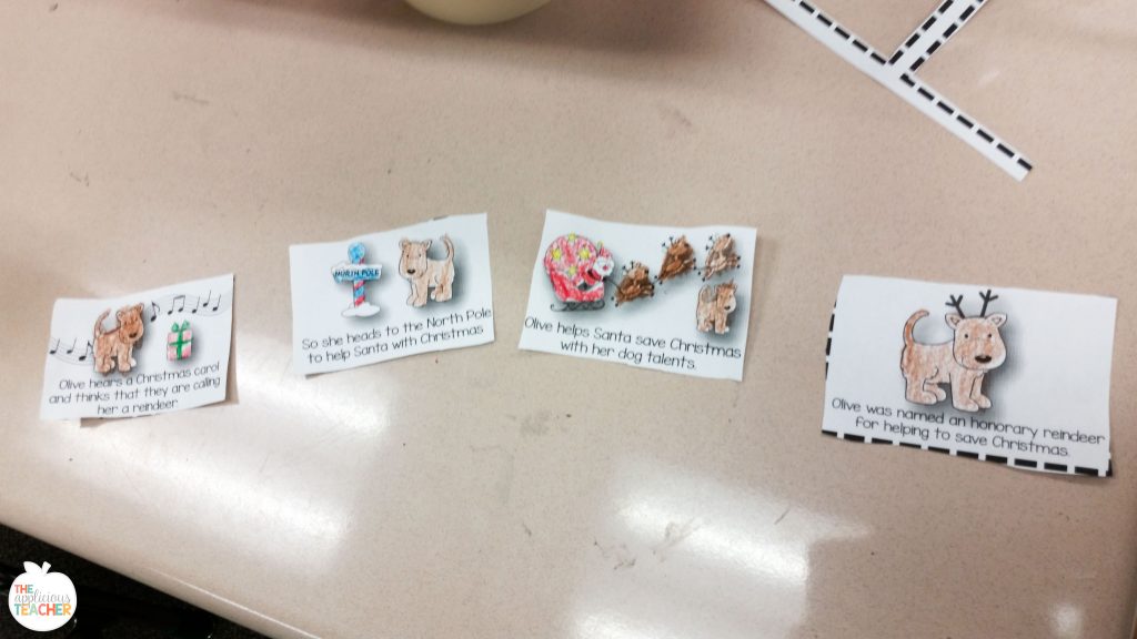 Olive the other reindeer close reading activities for the holidays