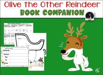 Olive the other reindeer craft tpt