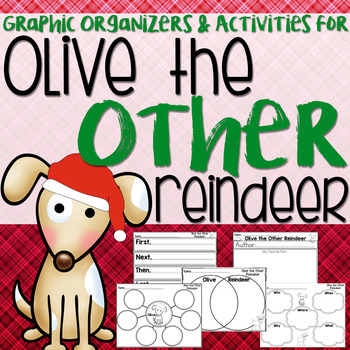 Olive the other reindeer literature study printables by stephany dillon