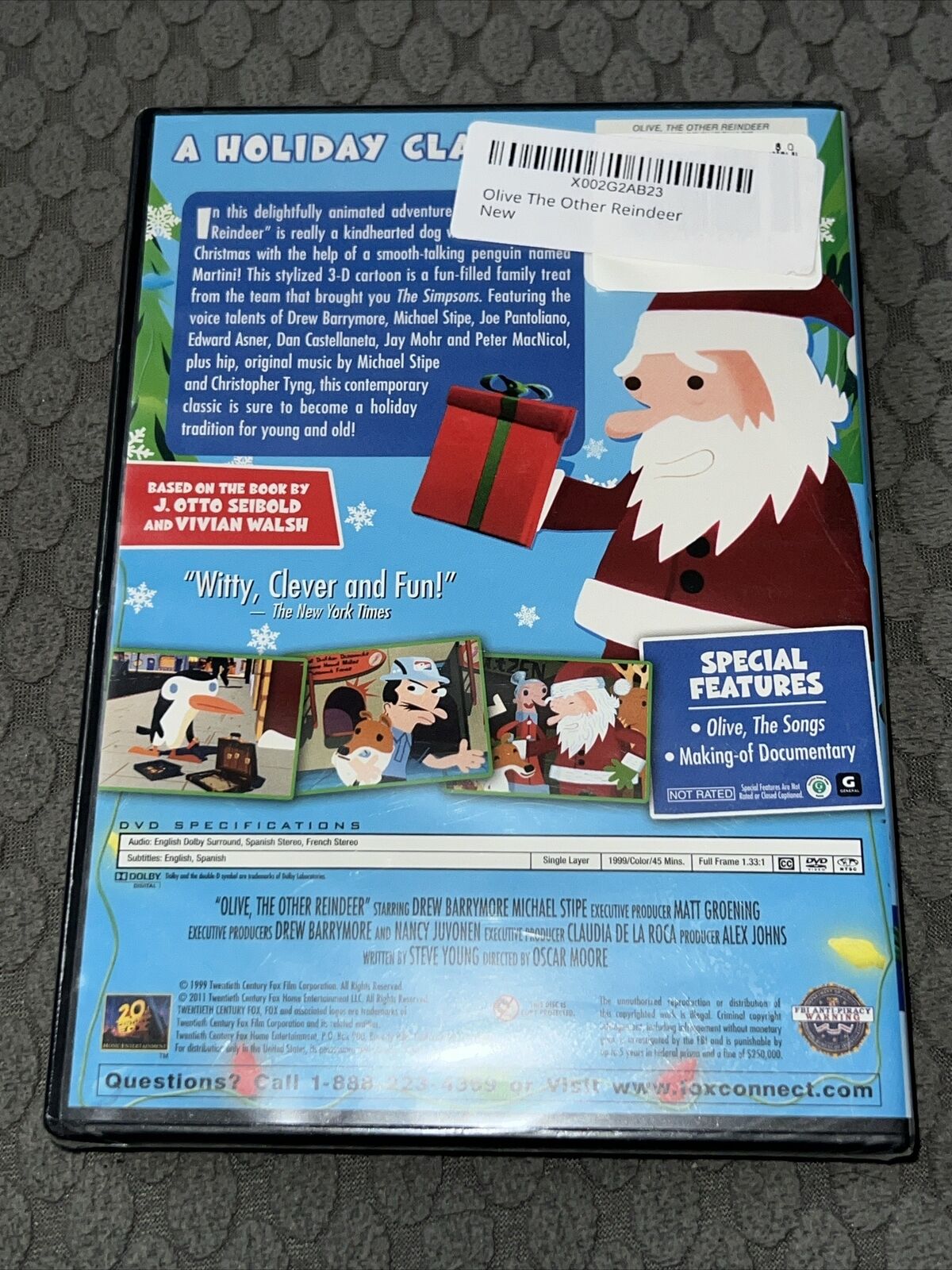 Olive the other reindeer dvd for sale online