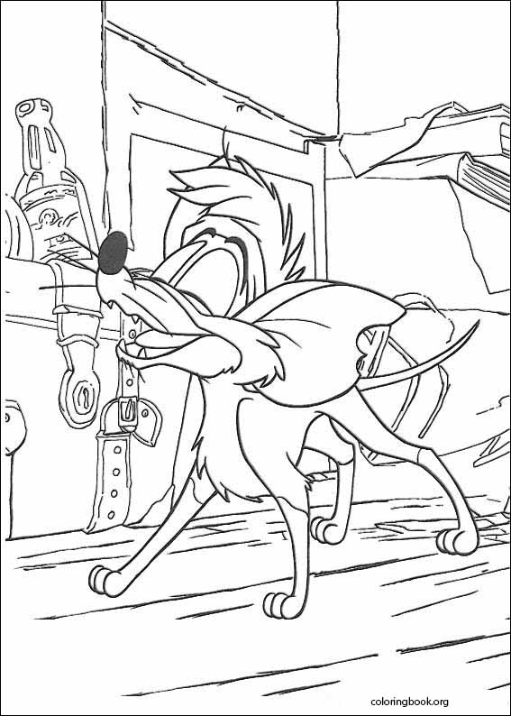 Oliver company coloring page