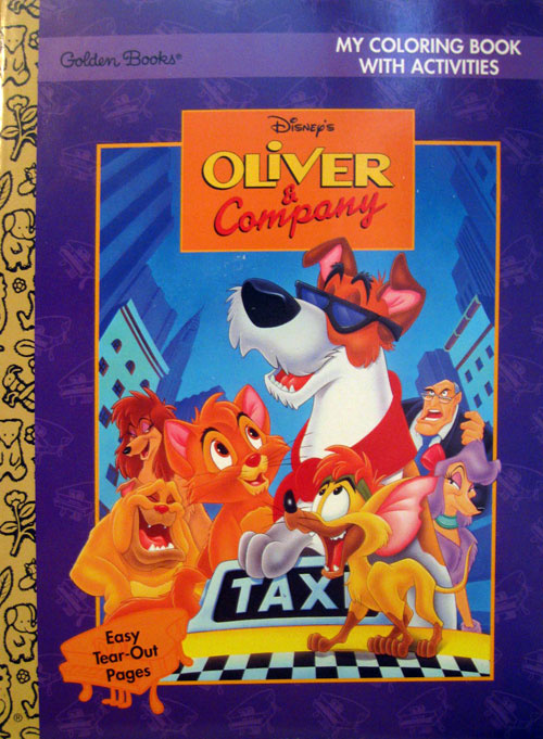 Oliver pany coloring activity book coloring books at retro reprints