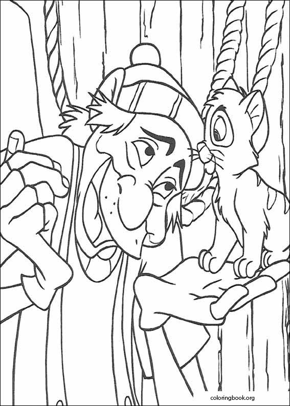 Oliver company coloring page