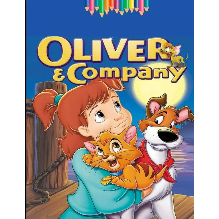 Oliver pany coloring book over pages of high quality oliver pany colouring designs for kids and adults