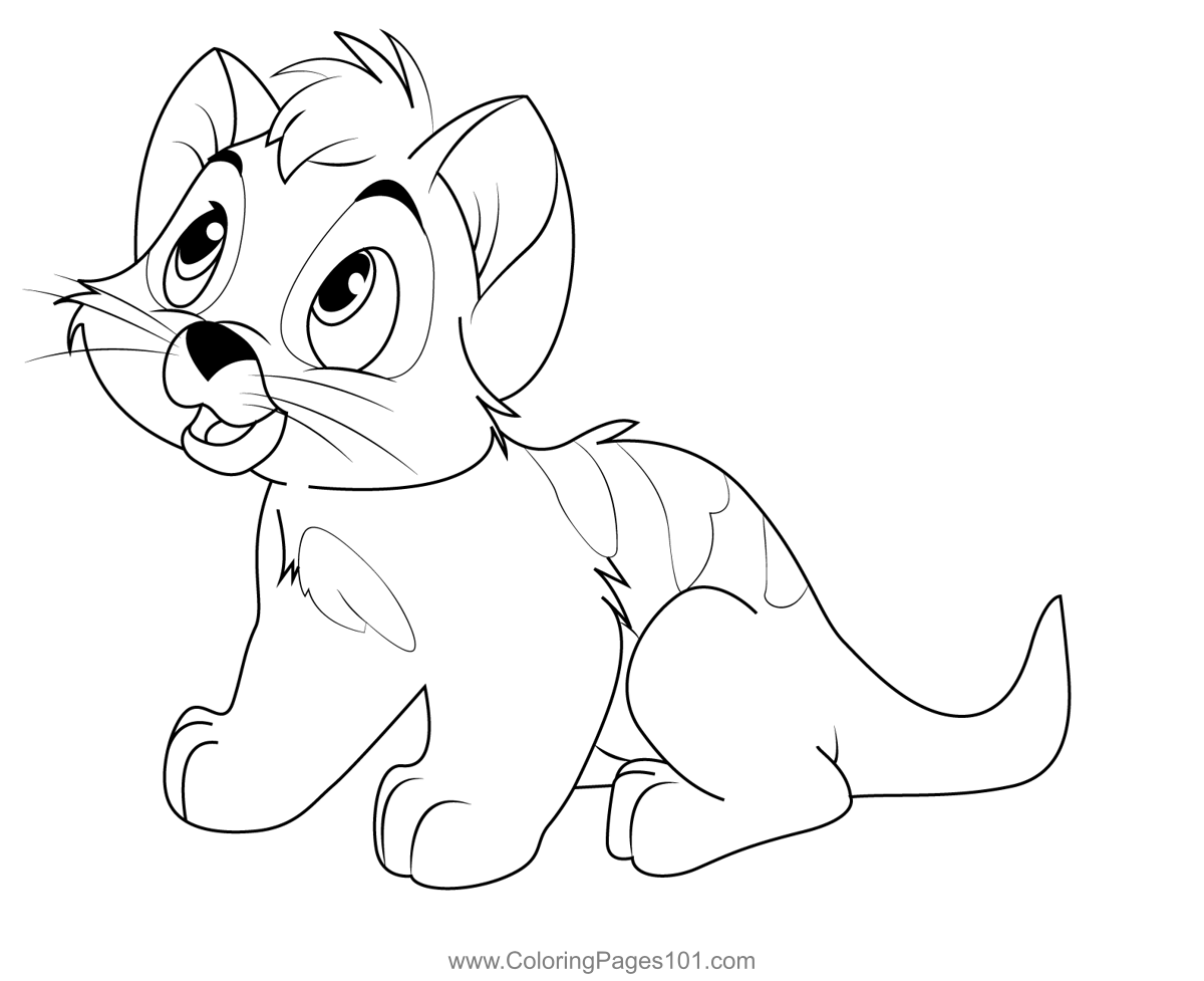 Oliver coloring page for kids