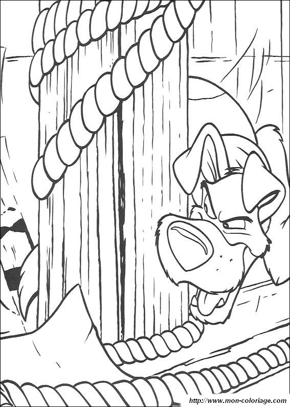 Coloring oliver and pany page oliver to print out or color online