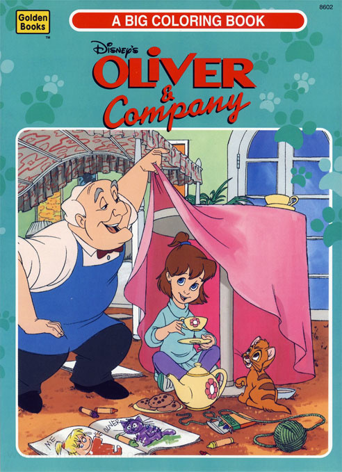 Oliver copany coloring book coloring books at retro reprints