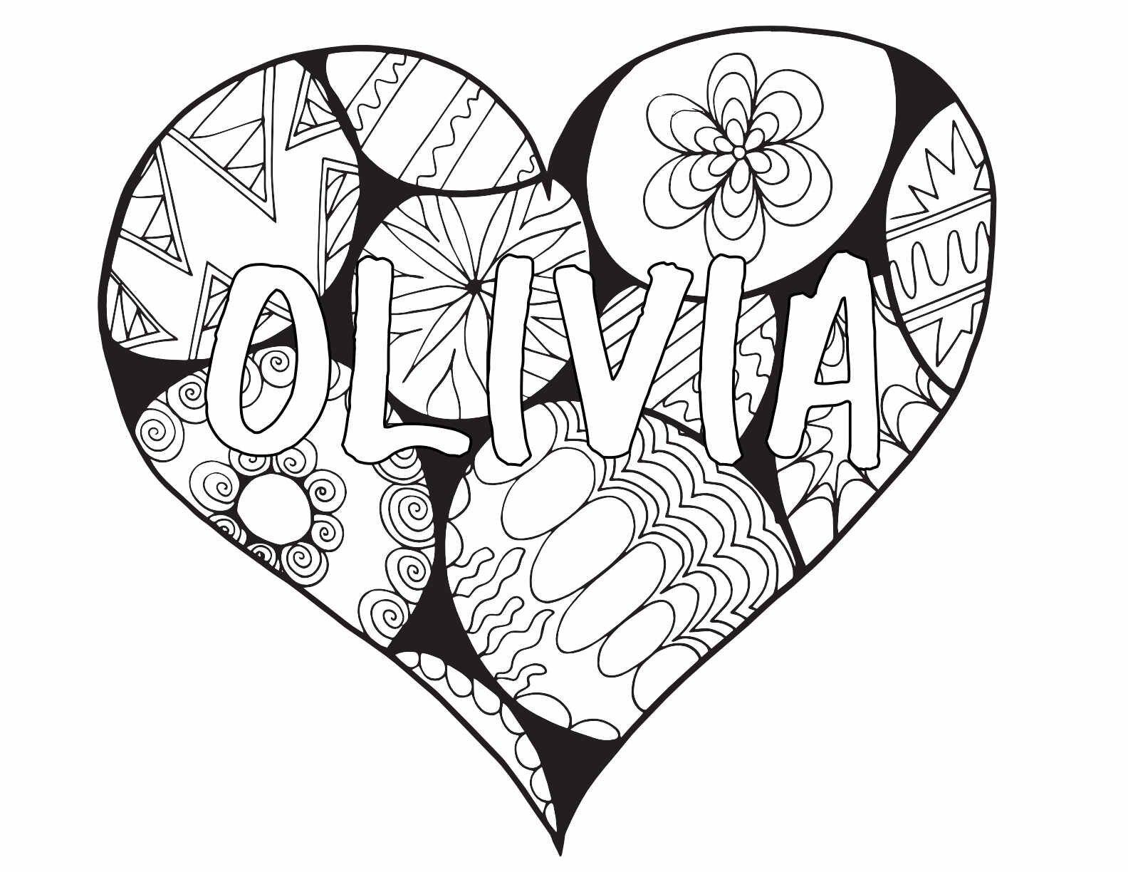 Olivia coloring pages â stevie doodles