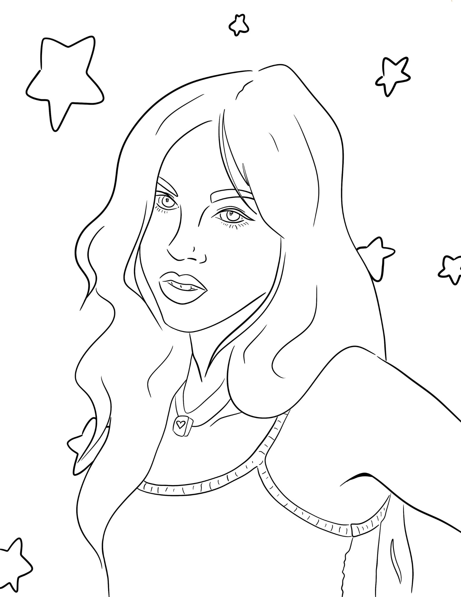 Olivia rodrigo coloring pages instant digital download celebrity coloring pages download now