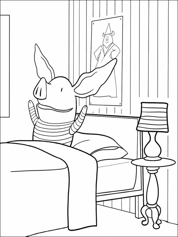 Coloring pages olivia