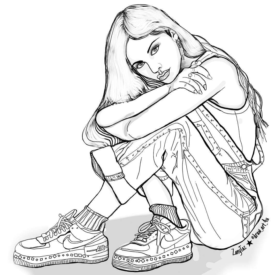 Olivia rodrigo coloring pages