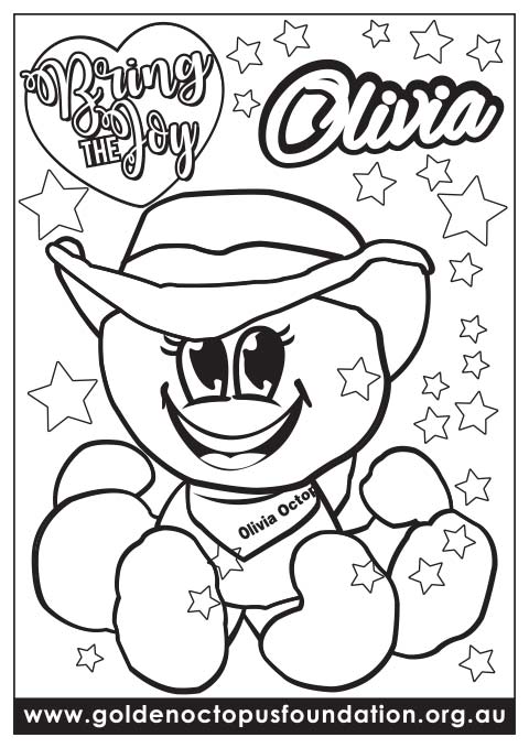 Ollee zone colouring in activities for kids golden octopus foundation