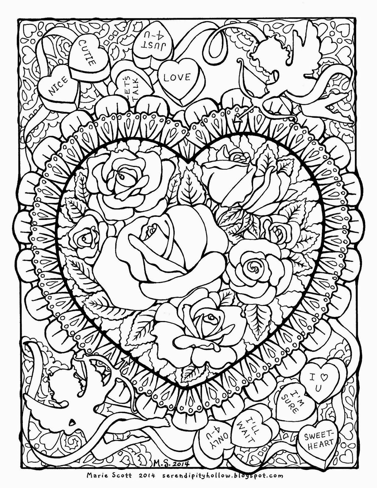 Lovely in black and white too love coloring pages free coloring pages adult coloring pages