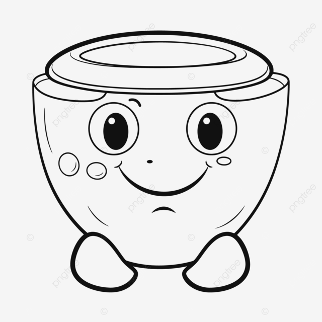 Dibujo de olla pequeãa con dos ojos y cabeza redonda pãginas para colorear quema boceto vector png dibujos dibujo de ala dibujo de ojos dibujo de anillo png y vector para dcargar