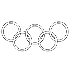 Best olympic coloring pages for toddlers