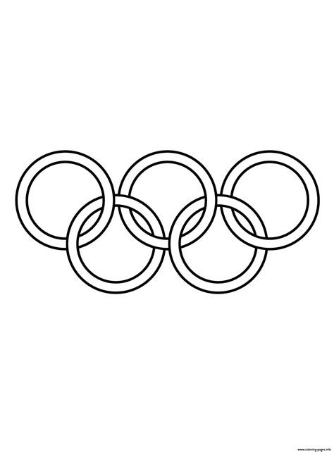 Olympic rings louring pages