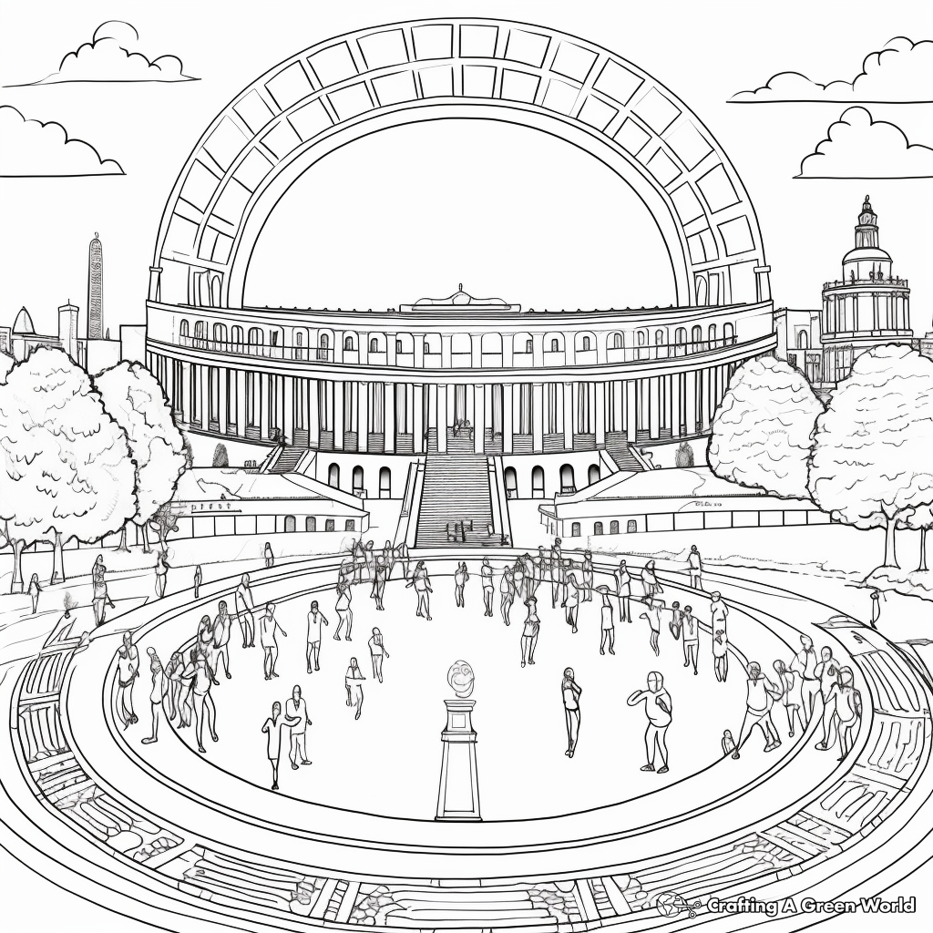 Olympic coloring pages
