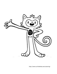 Summer olympics coloring pages
