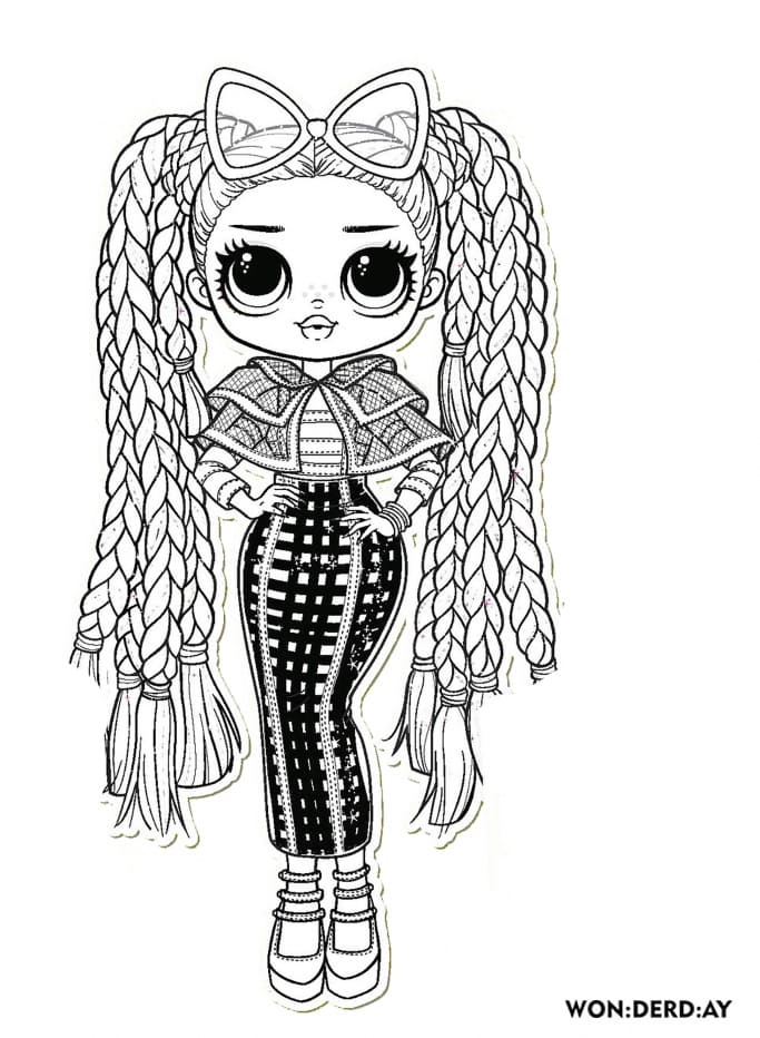 Coloring pages lol omg download or print for free