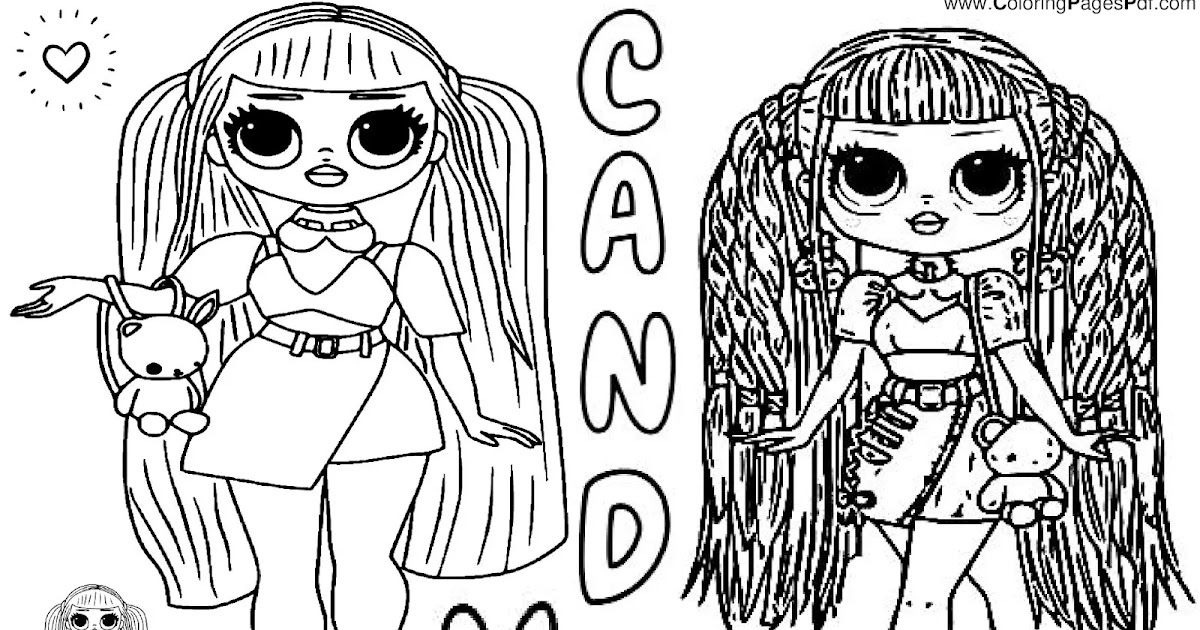 Lol omg candylicious coloring pages coloring pages barbie coloring pages barbie coloring